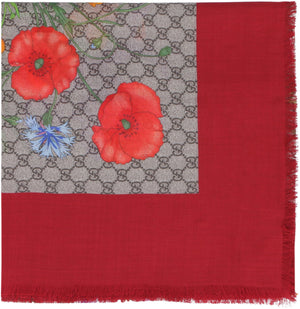 GG Flora printed shawl-1